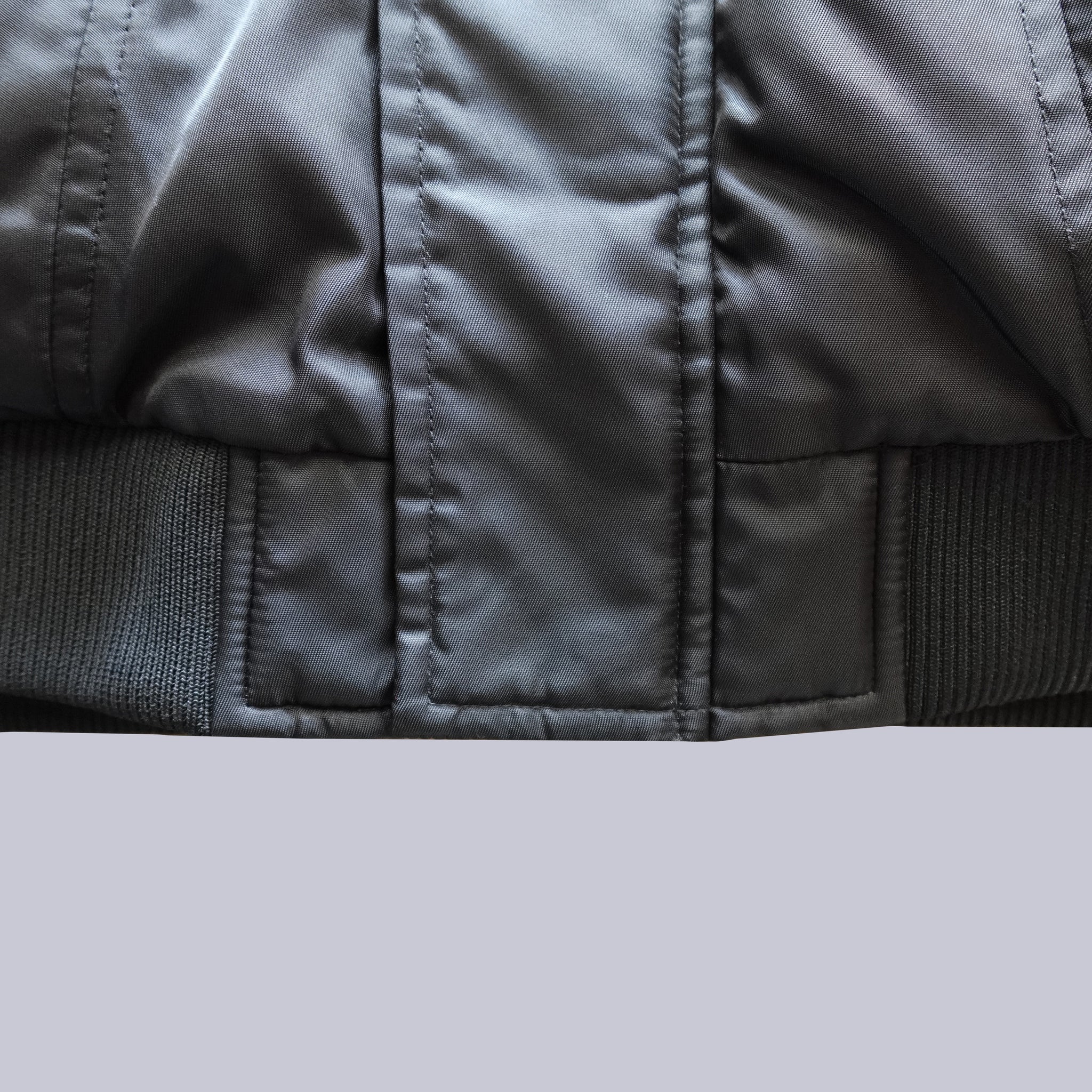 Pierced Bomber Jacket